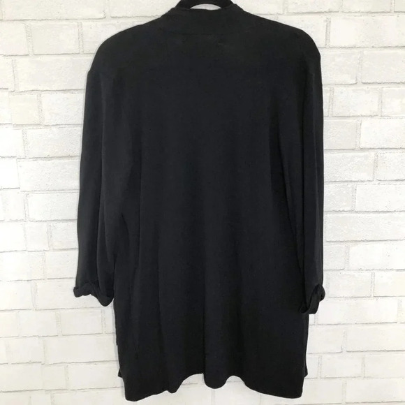 Cupcakes and Cashmere Black Cassie Cardigan Size Small - Picture 2 of 6